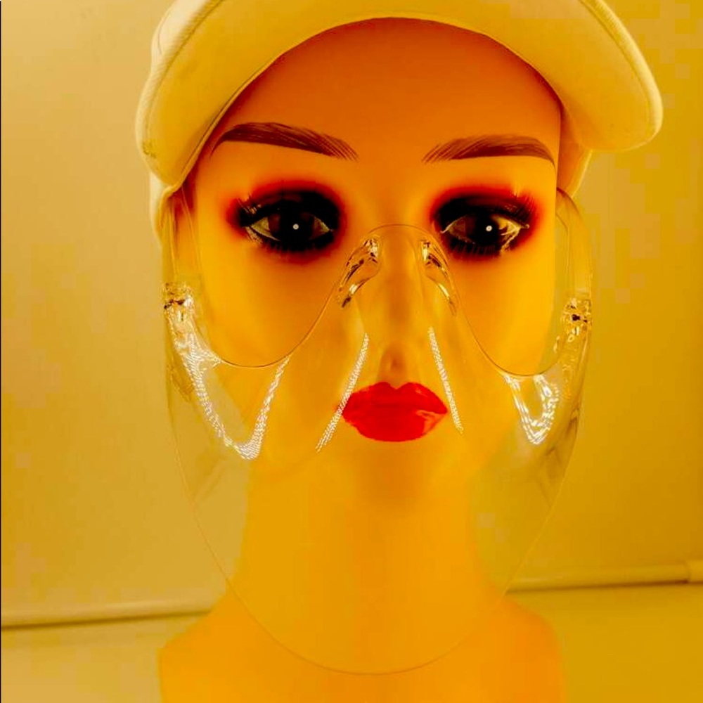 Clear face mask/shield